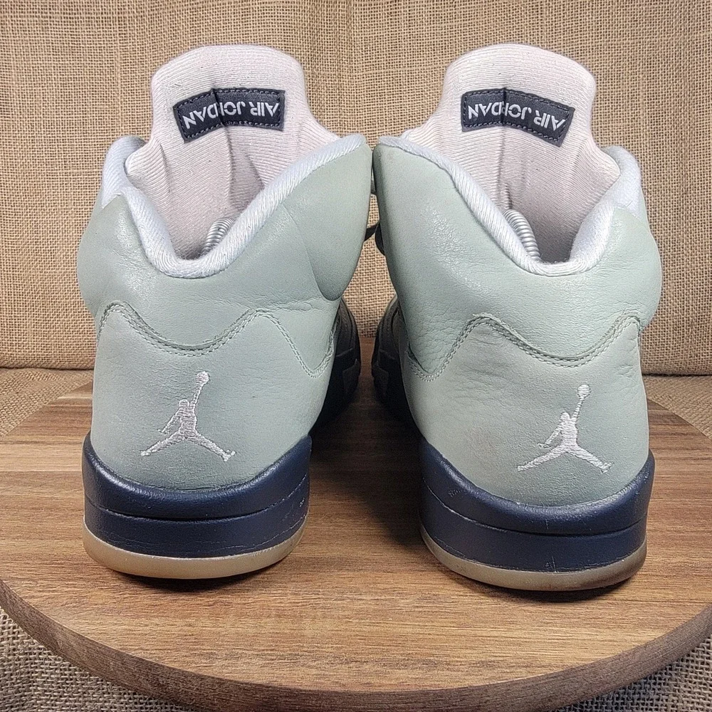 Nike Air Jordan 5 Retro Jade Horizon DC7501300 Leather Mens 10.5 OG Box Sneakers